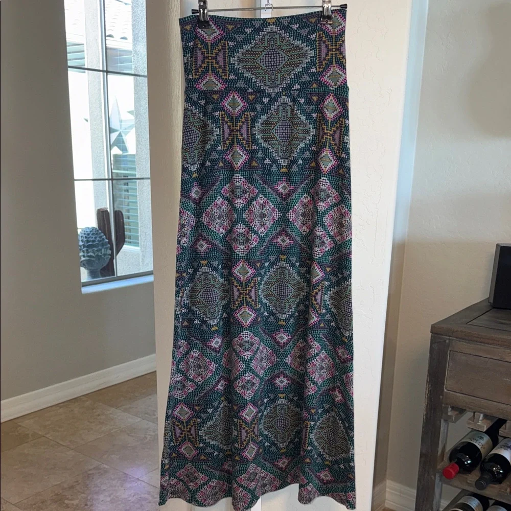 Mossimo Supply Co. Multicolor Patterned Maxi Skirt - Picture 1 of 6